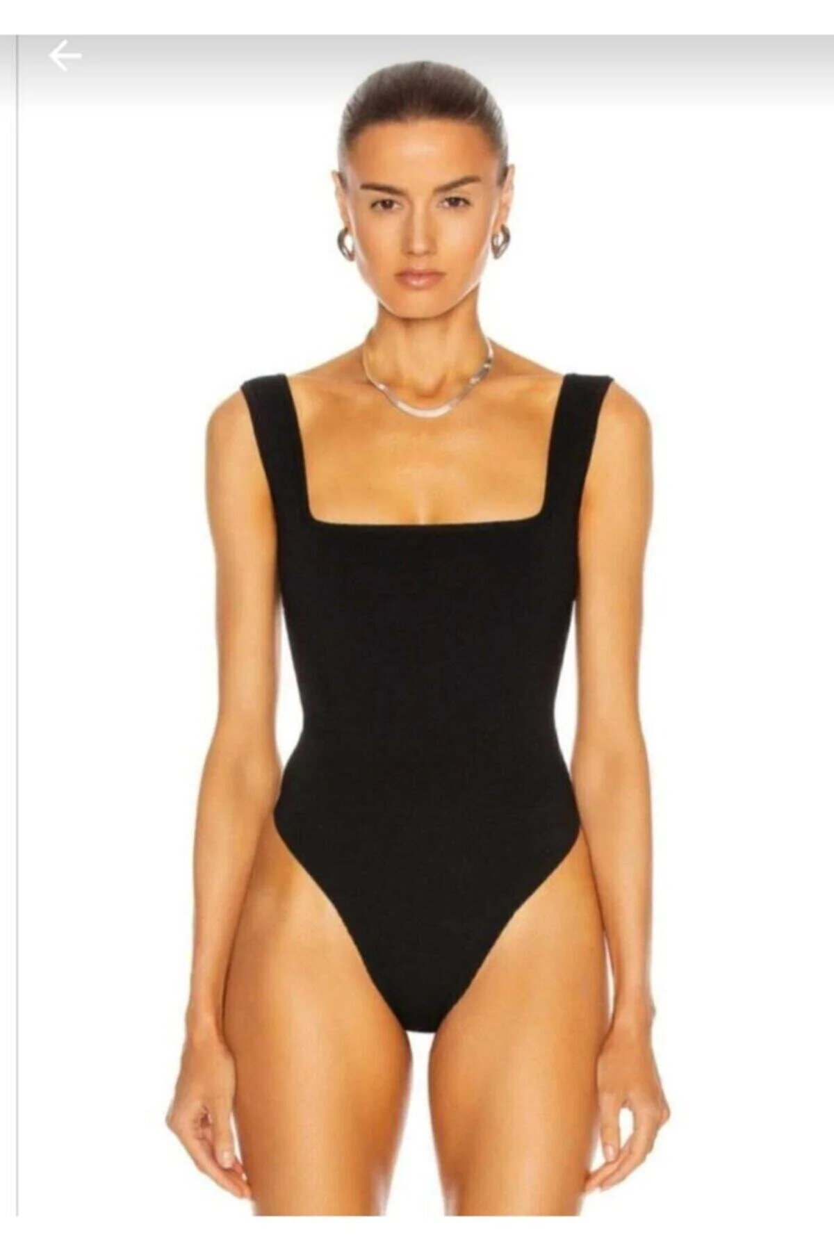 Kadın Kalın Askı Body Suit